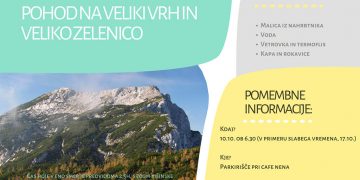 Pohod na Veliki vrh in Veliko Zelenico